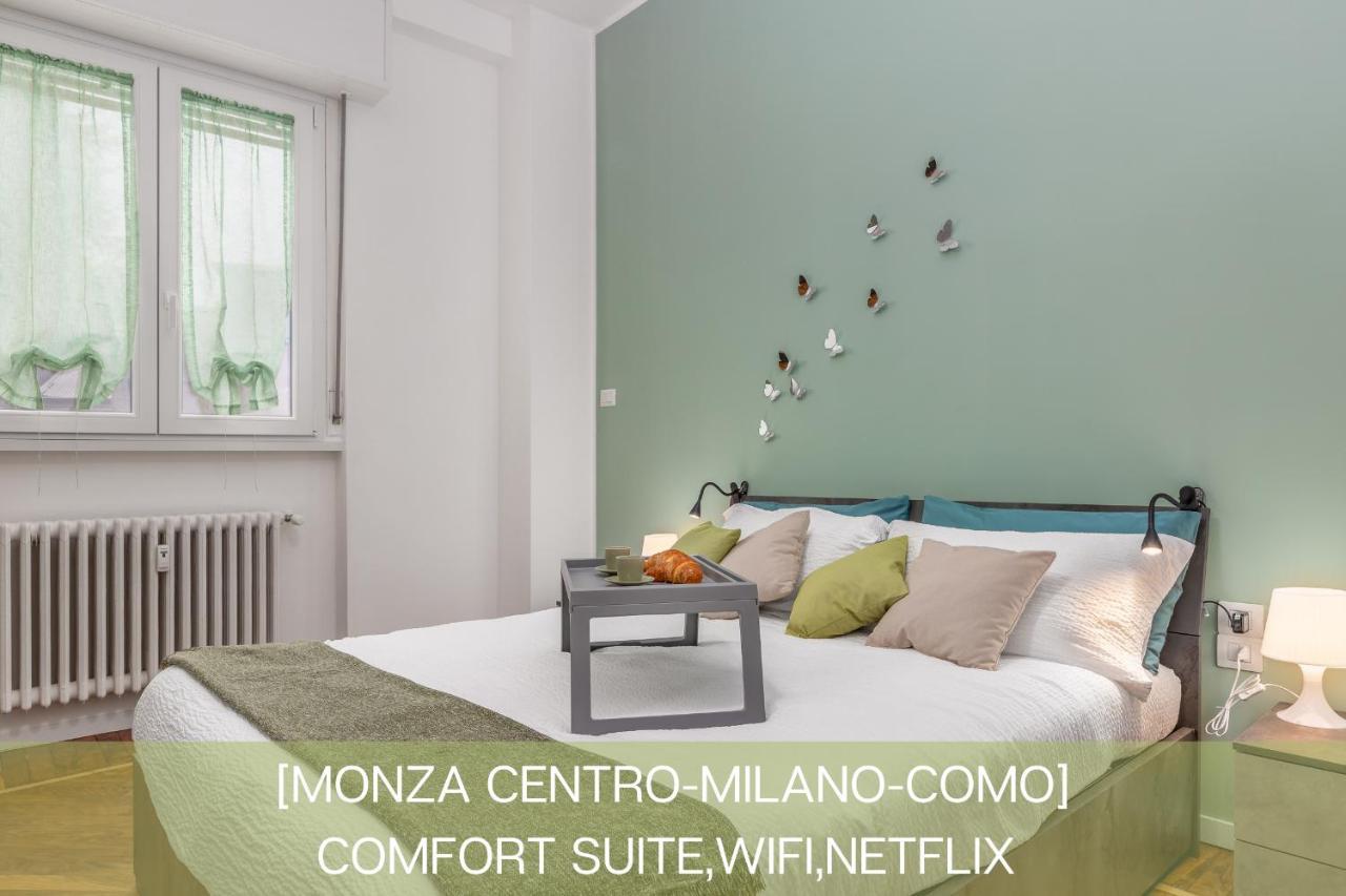Monza Centro-Milano-Como,Suite Vicino Stazione Exterior foto